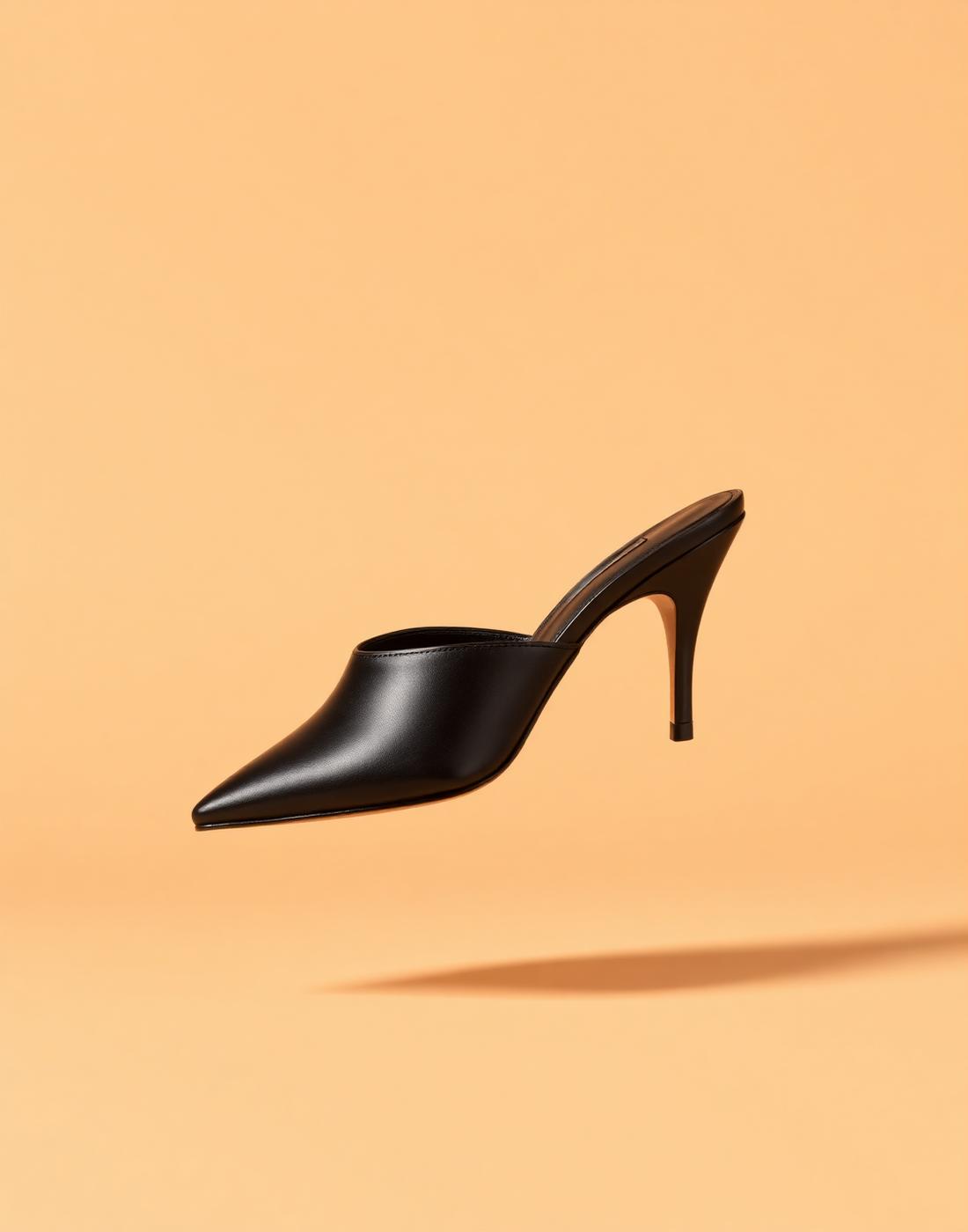 Sculpted Stiletto Mule